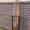 Oak Cue Stand
