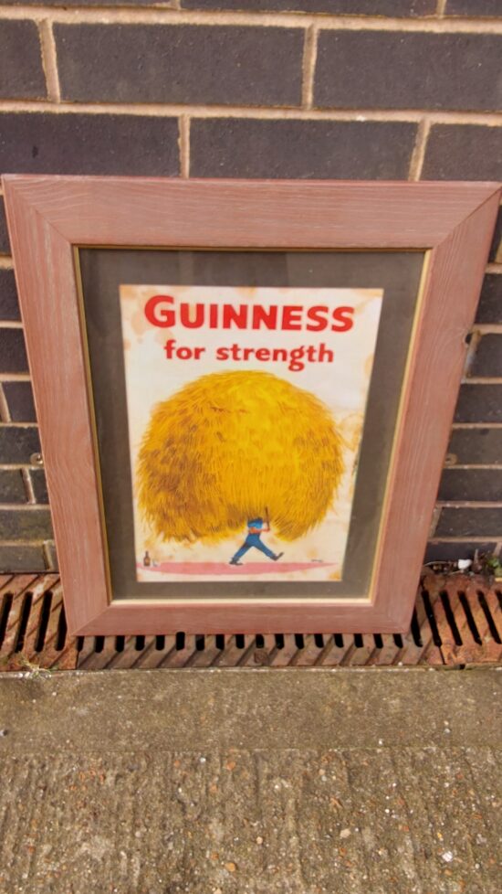 Framed Guinness Print