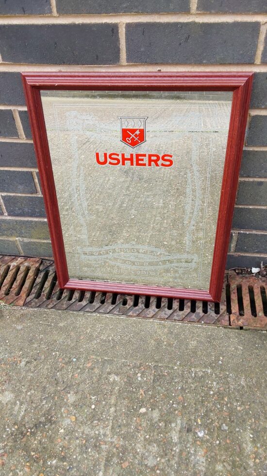 Ushers Brewery Mirror