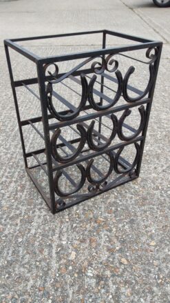 Iron Wine Rack