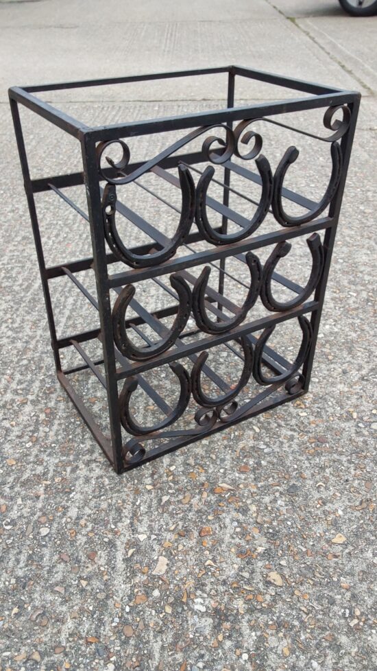 Iron Wine Rack