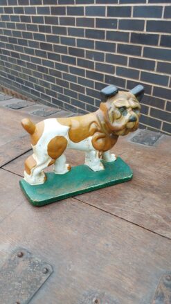 Cast Metal Bulldog Doorstop