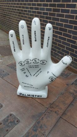 Ceramic Palmistry Hand
