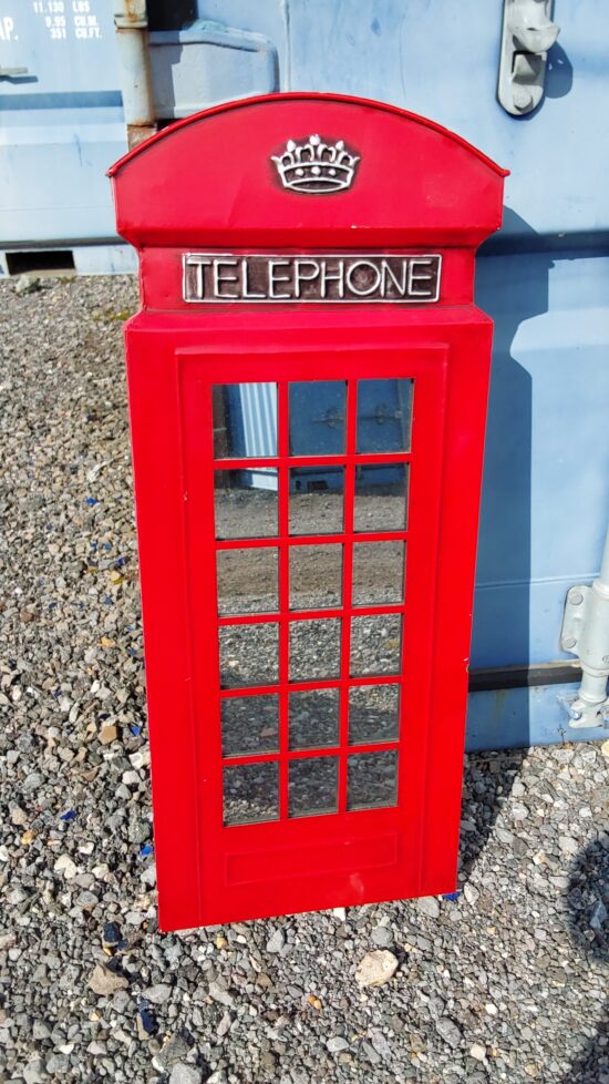 Telephone Kiosk Mirror